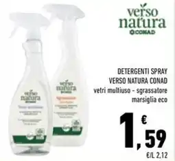 Conad Superstore Detergenti spray VERSO NATURA CONAD offerta