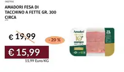 Prezzemolo e Vitale Amadori fesa di tacchino a fette offerta