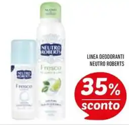 Conad Superstore Linea deodoranti NEUTRO ROBERTS offerta
