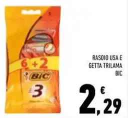 Conad Superstore Rasoio usa e getta trilama BIC offerta