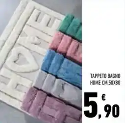 Conad Superstore Tappeto bagno home cm.50x80 offerta