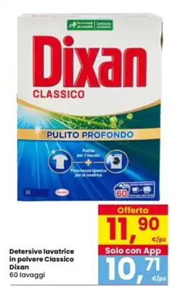 Interspar Detersivo lavatrice in polvere Classico Dixan offerta