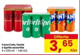 Interspar Coca Cola, Fanta o Sprite offerta