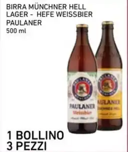 Conad Superstore Birra münchner hell lager - hefe weissbier PAULANER offerta