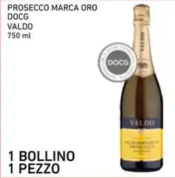 Conad Superstore Prosecco marca oro DOCG VALDO offerta