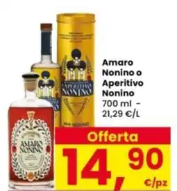 Interspar Amaro Nonino o Aperitivo Nonino offerta