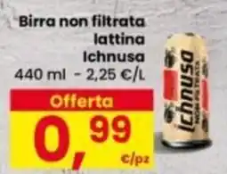 Interspar Birra non filtrata lattina Ichnusa offerta