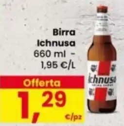 Interspar Birra Ichnusa offerta
