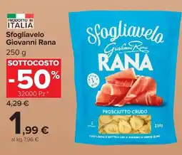 Carrefour Market Sfogliavelo Giovanni Rana offerta