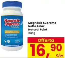 Interspar Magnesio Supremo Notte Relax Natural Point offerta