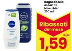 Interspar Bagnodoccia assortito Nivea Men offerta