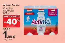Carrefour ACTIMEL DANONE offerta