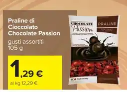 Carrefour Praline di Cioccolato Chocolate Passion offerta