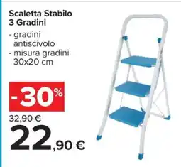 Carrefour Scaletta Stabilo 3 Gradini offerta