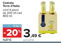 Carrefour Cedrata Terre d’Italia offerta