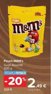 Carrefour Pouch M&M's offerta