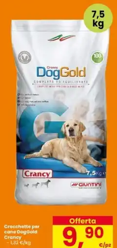 Interspar Crocchette per cane DogGold Crancy offerta