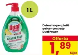 Interspar Detersivo per piatti gel concentrato Dual Power offerta
