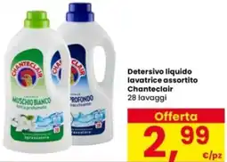 Interspar Detersivo liquido lavatrice Chanteclair offerta