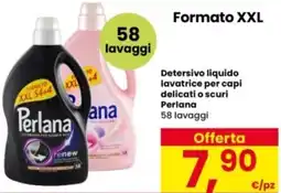 Interspar Detersivo liquido lavatrice per capi delicati o scuri Perlana offerta