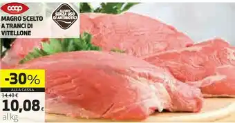 Coop magro scelto a tranci di vitellone