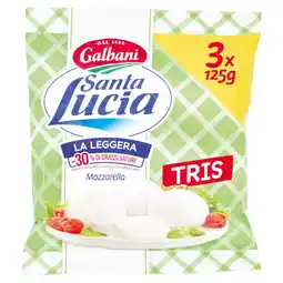 Ipercoop MOZZARELLA LIGHT SANTA LUCIA GALBANI offerta