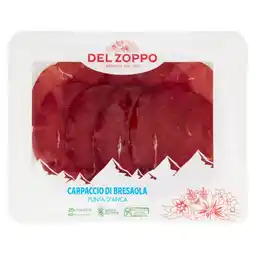 Ipercoop CARPACCIO DI BRESAOLA DEL ZOPPO offerta