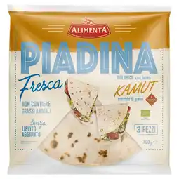 Ipercoop PIADINA AL KAMUT BIO ALIMENTA offerta