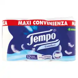 Ipercoop CARTA IGIENICA MAXI TEMPO COMFORT offerta
