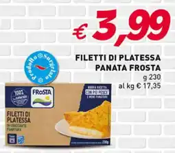 Coal Filetti di platessa panata FROSTA offerta
