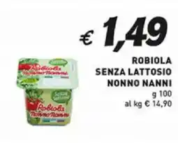 Coal Robiola senza lattosio NONNO NANNI offerta