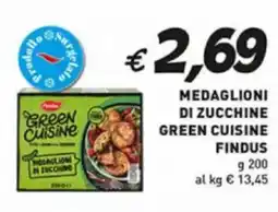 Coal Medaglioni di zucchine green cuisine FINDUS offerta