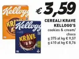 Coal Cereali krave KELLOGG'S offerta