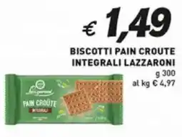 Coal Biscotti pain croute integrali LAZZARONI offerta