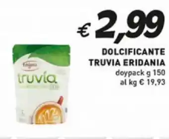 Coal Dolcificante truvia ERIDANIA offerta