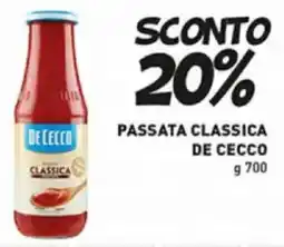 Coal Passata classica DE CECCO offerta