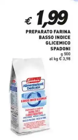 Coal Preparato farina basso indice glicemico SPADONI offerta