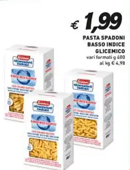 Coal Pasta spadoni basso indice glicemico offerta