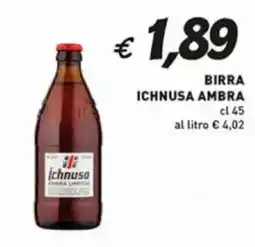 Coal Birra ichnusa ambra offerta