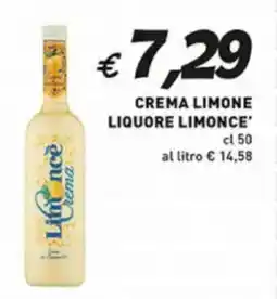 Coal Crema limone liquore LIMONCE' offerta