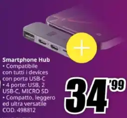 MediaWorld cellularline Smartphone Hub offerta