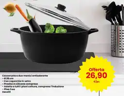 Interspar Casseruola a due manici antiaderente offerta
