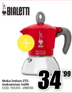 MediaWorld BIALETTI Moka Induct 2TZ- mokaevnus ind4t offerta