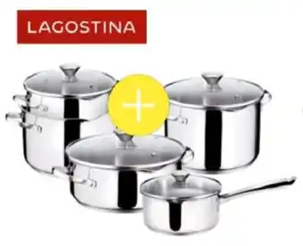 MediaWorld LAGOSTINA Batteria Smart 9 pz offerta