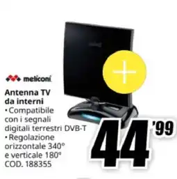 MediaWorld meliconi Antenna TV da interni offerta