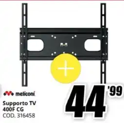 MediaWorld meliconi Supporto TV'99 meliconi offerta