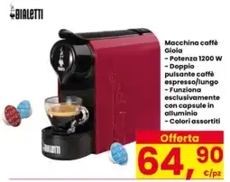 Interspar BIALETTI Macchina caffè Gioia offerta