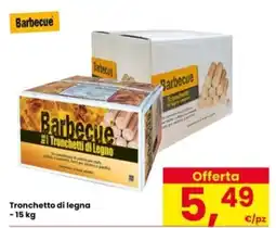 Interspar Barbecue Tronchetto di legna offerta