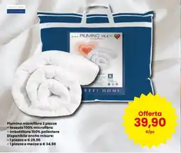 Interspar Piumino microfibra 2 piazze offerta