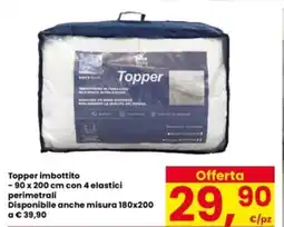 Interspar Topper imbottito offerta